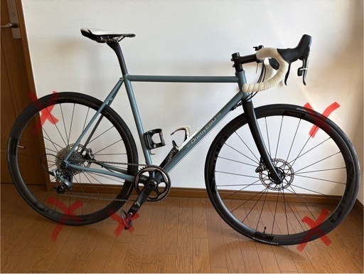 最終価格！美品低走行！OnebyESU JFF701 （ホイール別） 53サイズ