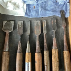 【大工道具】鑿(ノミ)、鉋(カンナ)の画像