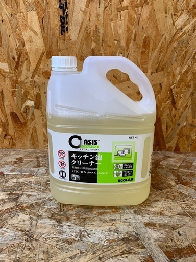 N(7698) 新品 エコラボ 業務用 台所用 合成洗剤 キッチン泡クリーナー 4L 飲食店