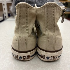 usedコンバース ハイカット スニーカー ベージの画像