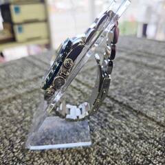 【愛品館 市原店】 TECHNOS メンズ ブルーブラック 腕時計 TP0403の画像