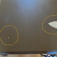 無料！引き取り限定！こたつテーブル の画像