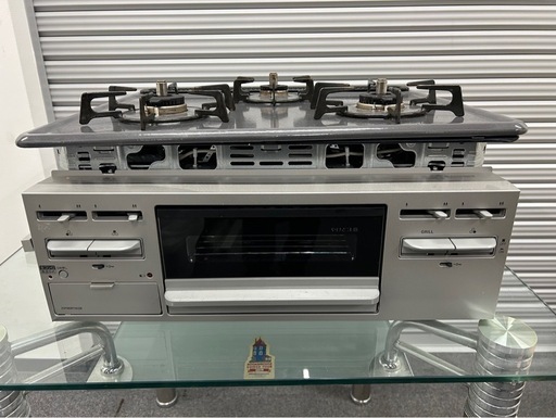 2024年製 クリナップ ビルトインガスコンロ 3口 都市ガス用　RB31M5HSW