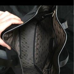 ハンティングワールド トートバッグ 黒 美品の画像