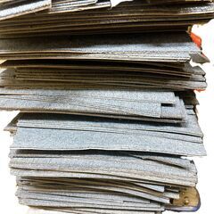 汚れあり タイルカーペット はぎれあり  50cm×50cm ブルー 100枚くらいの画像