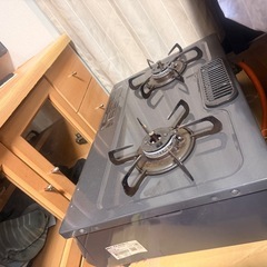 ガスコンロ&冷蔵庫の画像