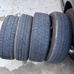決定　165/55R15 夏タイヤ4本の画像
