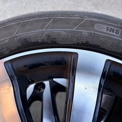 決定　165/55R15 夏タイヤ4本の画像