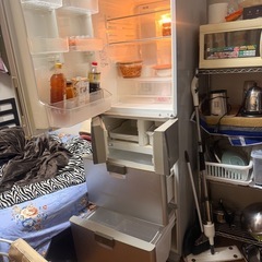 ガスコンロ&冷蔵庫の画像