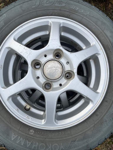 軽トラ用　タイヤホイールセット