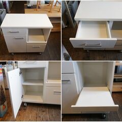 ニトリ  キッチンカウンターの画像