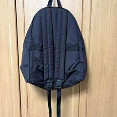 新品未使用★無印良品 肩の負担を軽くする撥水リュックサック 黒 ブラックの画像