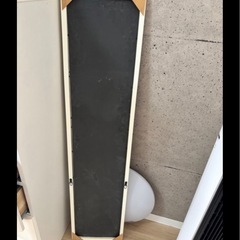 全身鏡　全長約123cm ホワイトの画像