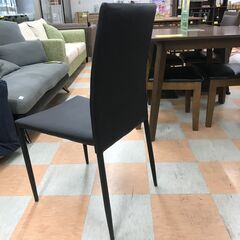 ＼家具＊家電のお店／【ｼﾞｬﾝｸﾞﾙｼﾞｬﾝｸﾞﾙ石川金沢店】イス  ブラック  W(幅)42.0×D(奥行き)53×H(高さ)88.5cmの画像
