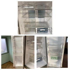 HITACHI R-SF45YM ノンフロン冷凍冷蔵庫 2008年製の画像