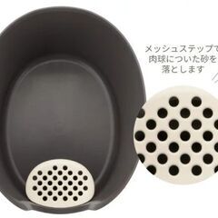  ★新品・未開封★壁高ネコトイレ ホワイトの画像