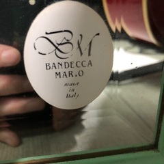 BANDECCA MAR.O アンティーク ミラー 鏡 イタリア製の画像
