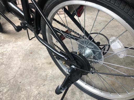 ほぼ新品 サビ無し 20インチ折り畳み 6段変速