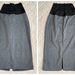 マタニティ秋冬セット　ボトムス3点+ストッキング1足の画像