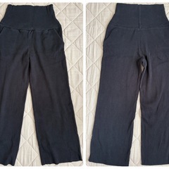 マタニティ秋冬セット　ボトムス3点+ストッキング1足の画像