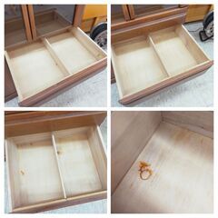 【ジモティー割引で最大15％OFF⭐️】久和屋 ガラス扉 食器棚 照明付きの画像