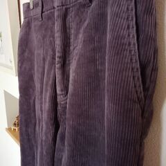 closshi コーデュロイワイドパンツの画像