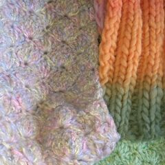 ニット小物いろいろの画像