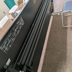 折りたたみ式　キャスター付き　okamura オフィス　デスクの画像