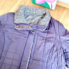 【L Lサイズ】NOA-GEキルティングジャケット あずき色の画像