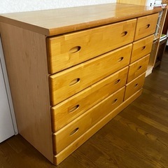 引き出し収納　たんすの画像