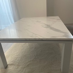 【美品✨大理石調こたつ／今年購入】の画像
