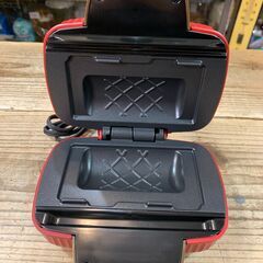 recolte レコルト プレスサンドメーカー ミニ RPS-3 レッド 動作確認済 中古品の画像