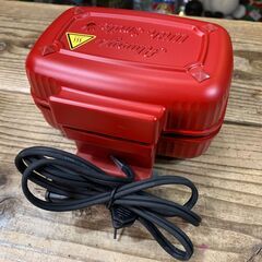 recolte レコルト プレスサンドメーカー ミニ RPS-3 レッド 動作確認済 中古品の画像