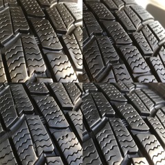 14インチスズキ純正アルミホイール  スタッドレス155/65R14 4本  の画像