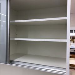 【ジャングルジャングル和歌山店】【Wa3292】レンジボード ホワイト　リユースショップ リサイクルショップ 中古家具 中古家電 中古自転車 古着 冷蔵庫の画像