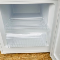 マクスゼン　2ドア冷凍冷蔵庫　MAXZEN JR117ML01WH 117L 2023年製　動作確認品の画像