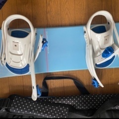 初心者向け/140センチスノボ板・24センチブーツ・ケース＋ワックスの画像