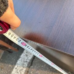 大特価 苫小牧発 ウッド 4段収納タンス 衣装ケース 縦82cm 横79cm 奥行40cm used　１の画像