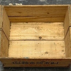 レトロ木箱◆中古品◆手渡しのみの画像