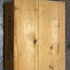 レトロ木箱◆中古品◆手渡しのみの画像
