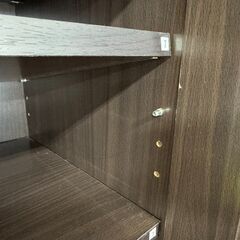 J3231　【リユースのサカイ柏店】　　ミラー付き　収納棚　木製の画像