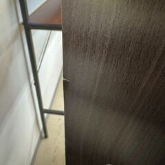 J3231　【リユースのサカイ柏店】　　ミラー付き　収納棚　木製の画像