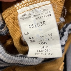 Leeハーフパンツの画像