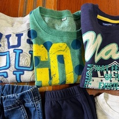 男の子冬服(120)の画像