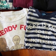 男の子冬服(120)の画像