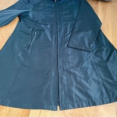 【HoLee】ブラックスタンドカラーチェスターコートの画像