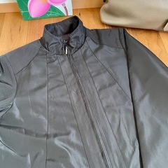 【HoLee】ブラックスタンドカラーチェスターコートの画像