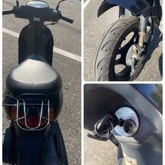 150⭐️レッツ4⭐️後期白パネル、バッテリー充電済み、SUZUKI、スズキ、バイク、原付の画像