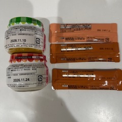 5ヶ月頃と7ヶ月頃の離乳食の画像