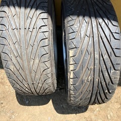 千葉　メーカー不明　ドリケツ　17インチバリ山トライアングル　２本　7.5J+40 5Hの画像